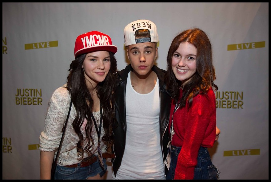 I am Fake Beliebers: Justin Bieber From Vienna Meet and greet.